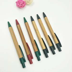 Eco Friendly Recycled Wood <b>Pen</b> Custom Wholesale Cheap Price Bamboo School Office Hotel <b>Gift</b> Ball <b>Pen</b> - Product Image 1
