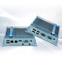 Mini PC industriel N95/N100 sans ventilateur, intégré, avec Ethernet Gigabit et plusieurs ports LAN pour les projets d'automatisation d'entrepôt