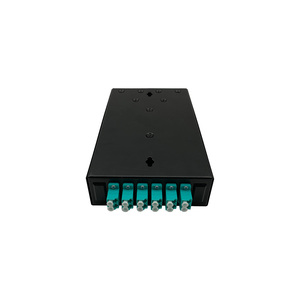 Caja de Distribución de Fibra Óptica de 12 Núcleos LC, Simple/Dúplex, de Acero Laminado en Frío, para Montaje en Pared, con 6 Puertos - Product Image 1