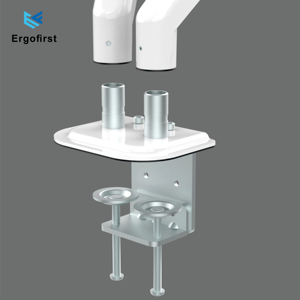 Ergofirst ขาตั้งมอนิเตอร์แบบคู่,ตัวยึด Vesa แบบหมุนได้แท่นยึดสปริงแบบปรับได้ - Product Image 3