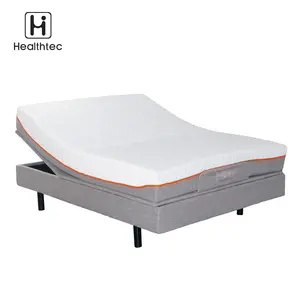 可调整的最好的床智能可折叠记忆泡沫床垫的电动床