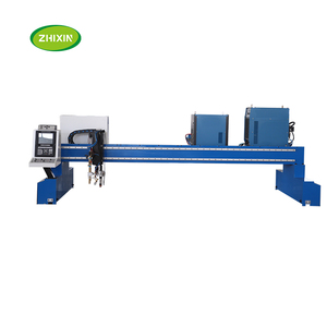 Máquina de corte por <span class=keywords><strong>plasma</strong></span> de pórtico de chapa de alta eficiencia de 20mm 30mm 40mm para producción de alto volumen - Product Image 1