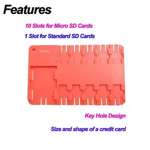 Étui pour <span class=keywords><strong>carte</strong></span> <span class=keywords><strong>mémoire</strong></span> BANDC SD / TF / SDHC / SDXC / Micro SD, support de stockage de <span class=keywords><strong>carte</strong></span> <span class=keywords><strong>mémoire</strong></span>, taille <span class=keywords><strong>carte</strong></span> de crédit - Product Image 3