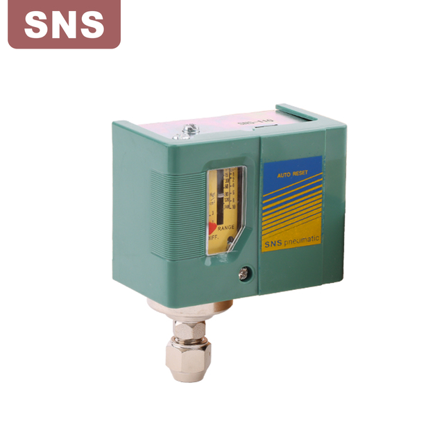 SNS Series Pressure Control Switch for Air Compressor Water Pump Working Pressure From 3 Bar to 30 Bar