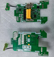 Batería de Iones de Litio 5S 18V 20A BMS con Indicador LED, Placa de Protección de Carga PCB para Herramientas Eléctricas MK / MAK / MKT 18V BL1860