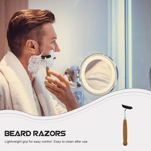 Hotel Supplies Eco-Friendly Bamboo Handle Disposable Safety <b>Shaving</b> Razors Biodegradable Natural Razor Travel <b>Shaving</b> <b>Kits</b> - Product Image 2