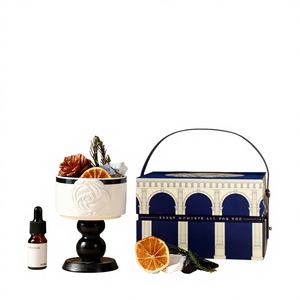 Bloque de Cristal de Aromaterapia sin Fuego, Aire Fresco, en Forma de Piedra, Caja de Regalo, Piedras de Incienso, Adornos de Alta Gama, para Hombres y Mujeres, Cumpleaños - Product Image 1