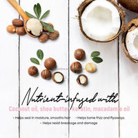 Balsamo Leave-in Immetee 250ml per Parrucche Naturali e Sintetiche, Spray per Extension con Olio di Cocco e Burro di Karité 8.4oz OEM