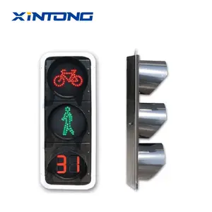 XINTONG Good Price Solar Traffic Light Signal Sale Pedestrian Crossing Made China