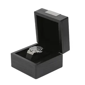 Gran oferta, precio directo de fábrica, caja de relojes de madera, caja de almacenamiento de reloj de madera de lujo para mujer, caja de regalo para reloj