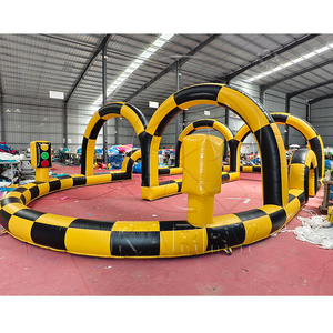 Pista de Carreras Inflable para Niños con Material de PVC, Certificación CE, Garantía de <span class=keywords><strong>3</strong></span> Años, para Exteriores - Product Image 6