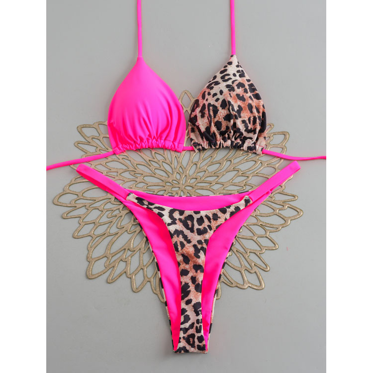 水着 Back Design Bikini Leopard Lennox Bikini