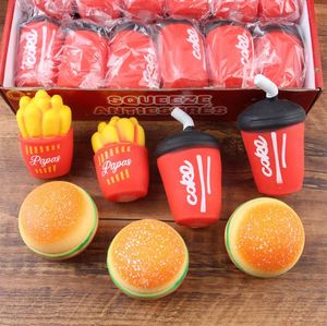 Jouet anti-stress TPR en forme de hamburger, boule musicale amusante pour enfants de 5 à 7 ans, jeu créatif à pincer avec les enfants - Product Image 2