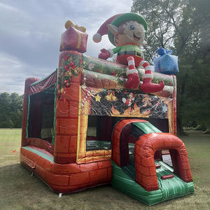 Château gonflable commercial CMD pour l'extérieur/l'intérieur, matériau ignifuge et protecteur contre les UV, capacité de 600 kg pour les enfants - Product Image 1