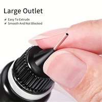 Vente en gros 10ml diamant collant sans gel lavage commerce extérieur pour graisse molle colle d'étanchéité forte bâton perceuse Super longue colle ferme