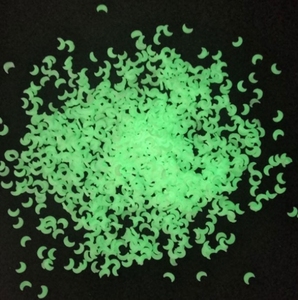 Argile polymère lueur dans le noir étoile lune Style lumineux pour ongles Slime cristal accessoires de bricolage faits à la main - Product Image 1