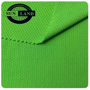 OEKO-TEX 100 Nhà Máy Dệt Kim Đàn Hồi 94% Poly 6% Spandex Lưới Duy Nhất Cho T-Shirt Phụ Kiện Quần Áo - Product Image 1