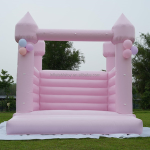 Château Gonflable Rose pour Fêtes et Célébrations, Aire de Jeu, Balancelle Gonflable, Location pour Enfants - Product Image 6
