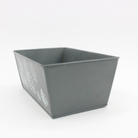 Pot de fleurs artificiel pour décoration de jardin, 1 pièce, accessoire carré pour plantes, vente en gros