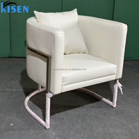 Fauteuil de manucure Kisen confortable et élégant, couleur personnalisable, pour salon, maison ou table de manucure, ensemble de meubles