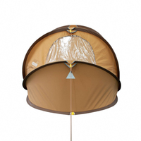 Tente de camping familiale en plein air, style moyen-oriental, imperméable, anti-insectes, tissu TC, deux couches, installation pop-up gratuite