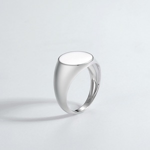 925 <strong>Silver</strong> Custom Fashion <strong>Signet</strong> <strong>Ring</strong> <strong>Men</strong> Design Finger <strong>Rings</strong> - Product Image 6