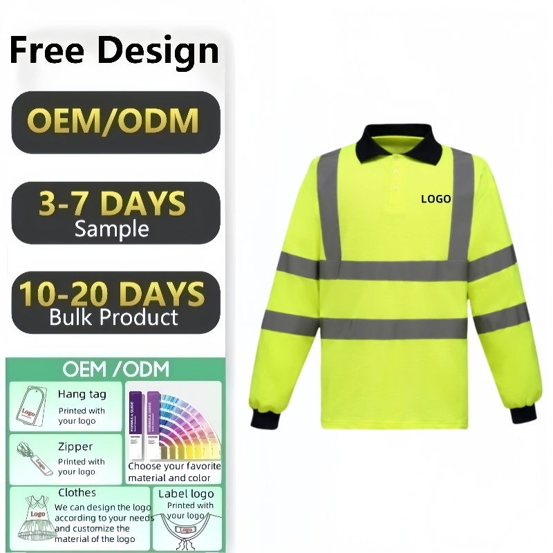 Custom Professional Factory Reflective Jacket Anti