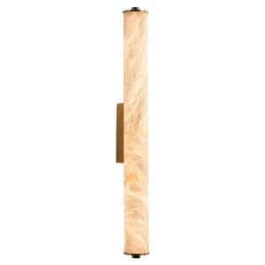 Applique murale en marbre espagnol en cuivre massif <span class=keywords><strong>de</strong></span> luxe, décoration moderne <span class=keywords><strong>de</strong></span> <span class=keywords><strong>salle</strong></span> <span class=keywords><strong>de</strong></span> <span class=keywords><strong>bain</strong></span> d'hôtel, <span class=keywords><strong>luminaire</strong></span> mural LED 12w pour chambre à coucher - Product Image 3