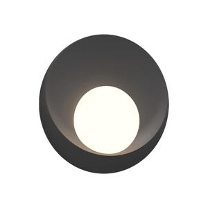 Lámpara de pared LED de lujo, sencilla y de alta gama, color negro, para hotel y villa. - Product Image 1