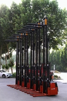 Chariot élévateur à palettes HSLLIFT Double Lift (élévation initiale) 2 tonnes, élévation 4/5m, nouveau moteur DC, pour usage en restaurant
