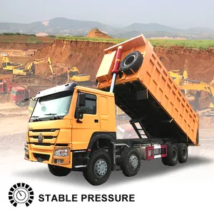 Gọi cho chúng tôi tận hưởng Phiếu Giảm giá Lớn!! Dumper Công suất tipper hai chỗ ngồi với một/C 8x4 371HP DIESEL giá euro2 sử dụng xe tải để bán