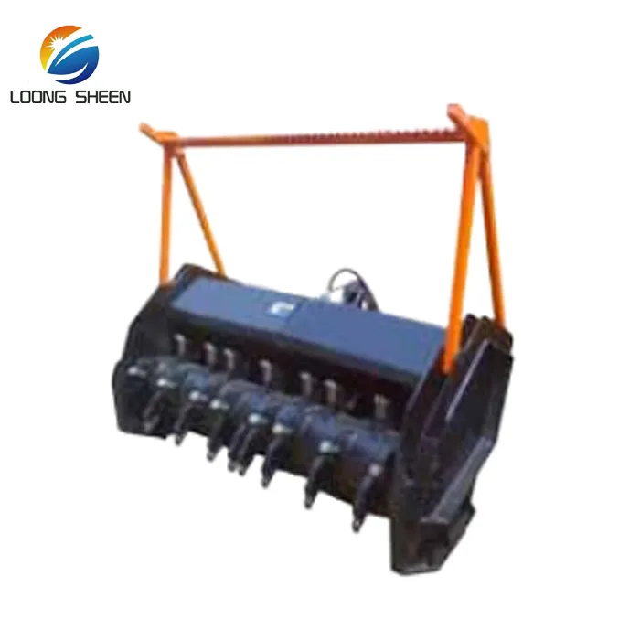 Skid chỉ đạo Bộ nạp rừng mulcher lâm nghiệp mulcher cho máy kéo