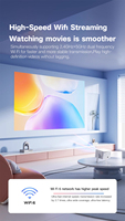 Proyector LED Rayingtech C8pro 4K Blanco de Tiro Corto Android 9 2G Incorporado Inalámbrico USB Portátil Cine en Casa Uso Interior y Exterior