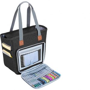 Bolsa de transporte para Biblia de gran tamaño, de calidad premium, con múltiples bolsillos, para estudio bíblico, para mujer, de fábrica BSCI. - Product Image 1