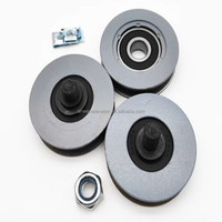 Mitsubishi ascenseur pièces de rechange ascenseur porte cintre rouleau suspendu porte rouleau porte cintre roue rouleau 56*14*6201 pour XIZI OTI *