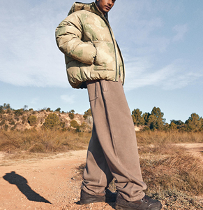 Vestes matelassées surdimensionnées à capuche, coupe-vent, imprimées, avec logo <span class=keywords><strong>personnalisé</strong></span>, 100% polyester, design de créateur, pour l'hiver - Product Image 6