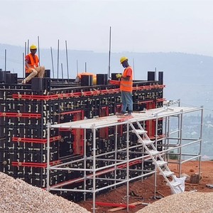 Coffrage de <span class=keywords><strong>béton</strong></span> de volet en plastique personnalisé Coffrage de colonne ronde en plastique réutilisable pour la construction - Product Image 3