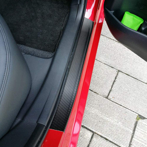 No Logo <strong>Door</strong> <strong>Entry</strong> Guard Sticker Car <strong>Door</strong> <strong>Sill</strong> Self-Adhesive Car Wrap Protector Car <strong>Door</strong> Protector - Product Image 3