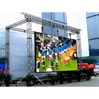 P3.91 P2.9 Layar LED Modular Ukuran Besar untuk Sewa Luar Ruangan, Video Wall LED Portabel untuk Panggung, Pameran, Acara Periklanan