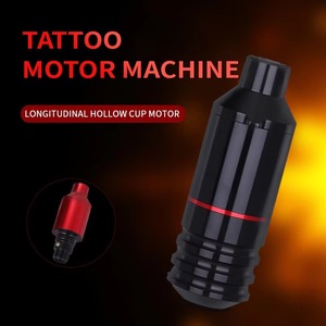 Máquina de tatuaje rotativa corta con motor de copa hueca de gran potencia y agujas de cartucho RCA para artistas del arte corporal - Product Image 2