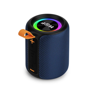 GU-195 mới di động không dây màu xanh-răng vải không thấm nước Loa RGB LED ánh sáng woofer BT hoạt động HIFI âm nhạc stereo bass loa - Product Image 2