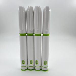 Pluma de Inyección de Plástico Desechable con Tapa y Tapón de Goma, Diseño de Logotipo Personalizado para Aplicaciones de Empaquetado OEM - Product Image 3