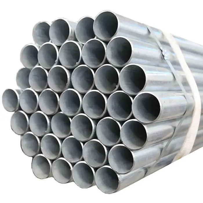 Building Materials And Real Estate Construction Scaffolding galvanized Round Scaffold Tube Erw Steel Pipes Galvanize Steel Pipe