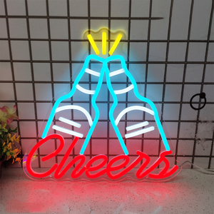 Miễn Phí Thiết Kế Tùy Chỉnh <span class=keywords><strong>LED</strong></span> Bia Neon Dấu Hiệu Logo Acrylic Kinh Doanh Dấu Hiệu 3D UV In Đèn Neon Trong Nhà Cho Trang Trí Nội Thất - Product Image 6