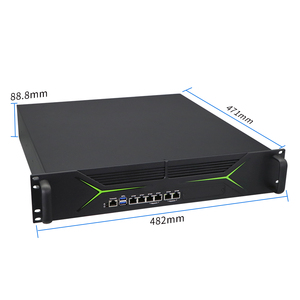 19-inch 1U/<span class=keywords><strong>2U</strong></span> tường lửa gắn trên rack phần cứng pfsense opnsense VPN thiết bị an ninh mạng Router PC 12700 - Product Image 5