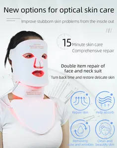 Custom Light Therapy Facial Beauty Device Soft Bendable Led Face Light Therapy Instrument