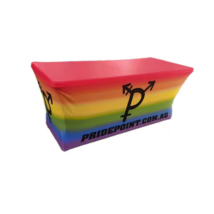 Individuell Bedruckte Wirtschaftliche Tischdecke mit Wärmeübertragung für Messeausstellungen - Product Image 2