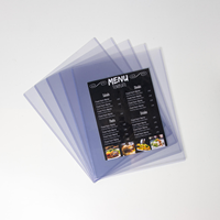 Support de chargement supérieur en PVC 8,5 x 14 pour documents légaux/impression avec logo personnalisé sérigraphié/imprimé au laser pour cartes de visite