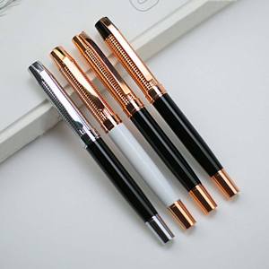 Stylos à bille en métal lourd de haute qualité, vente en gros, cadeaux promotionnels pour hôtels, stylo gel publicitaire personnalisé - Product Image 1