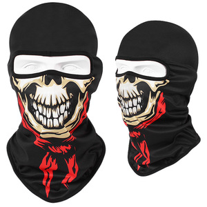 Masque de Protection faciale complète, dispositif de Ski tactique, <span class=keywords><strong>cagoule</strong></span> pour hommes et femmes, avec Protection contre les UV, crâne, Halloween Cosplay, ghost crâne,, UPF50 + - Product Image 3